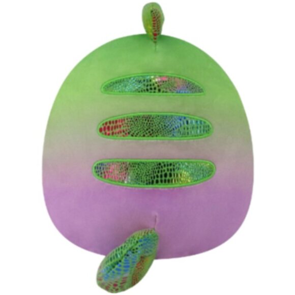 Squishmallows Flip-A-Mallows Denton Green Chameleon & Heather Teal Dragonfly - Picture 3 of 5